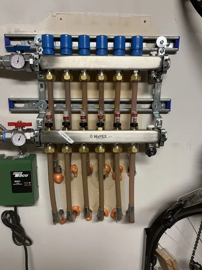 Plumber performing Leak Detection at a residential property in Coxsackie